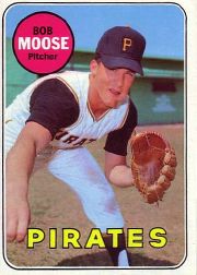 1969 Topps Baseball Cards      409     Bob Moose